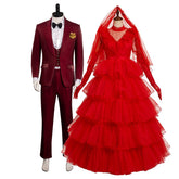 Beetlejuice Lydia Deetz Beetlejuice Couple Cosplay VersionB