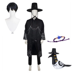 Boys Group Saja Boys Jinu Kostüm Kpop Demon Hunters Jinu Cosplay Outfits