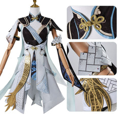 Jinhsi Kostüm Wuthering Waves Jinhsi Cosplay Outfits