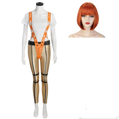 Das fünfte Element (The Fifth Element) Leeloo Uniform mit Schultergurt Cosplay Outfits