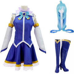 Konosuba God’s Blessing On This Wonderful World Ein Segen für diese wunderbare Welt! Aqua Cosplay Kostüm