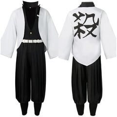 Demon Slayer Sanemi Shinazugawa Kostüm Cosplay Halloween Karneval Outfits