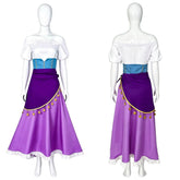 Der Glöckner von Notre Dame Notre-Dame de Paris (La) Esmeralda Kleid Cosplay Kostüm