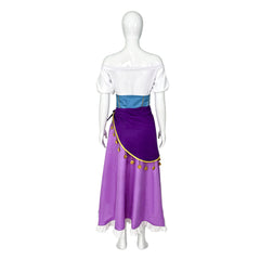 Der Glöckner von Notre Dame Notre-Dame de Paris (La) Esmeralda Kleid Cosplay Kostüm