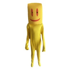 Entity 67 gelb Jumpsuit Backrooms Partygoers Cosplay Outfits