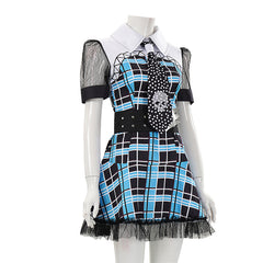 Frankie Stein Kostüm Monster High Cosplay Halloween Karneval Outfits