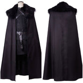 GoT Game of Thrones Jon Snow Nacht Seher Outfit Cosplay Kostüm