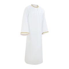 Good Omens Aziraphale weiß Robe Aziraphale Cosplay Outfits