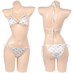 Grand Theft Auto VI Lucia Sommer Bikini 2tlg. GTA Bademode weiß Badeanzug