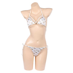 Grand Theft Auto VI Lucia Sommer Bikini 2tlg. GTA Bademode weiß Badeanzug
