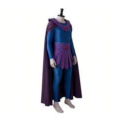 He-Man lila blau Kostüm Set Masters of the Universe Cosplay Outfit