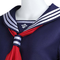 Hinako Shimizu Uniform Silent Hill F Hinako blau Kostüm Cosplay Outfits