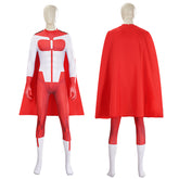 Invincible Omni-Man Nolan rot Jumpsuit Cosplay Kostüm
