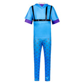 JoJo's Bizarre Adventure Johnny Joestar blau Kostüm Cosplay Outfits