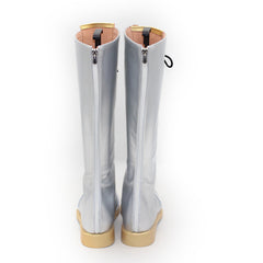 Trio Dämonenjägerin Golden Dämonenjägerin Rumi schwarz-gold Stiefel Cosplay Schuhe