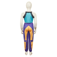 Kinder Zoey Kostüm Set Girlgroup Superstar Dämonenjägerin Zoey Cosplay Outfits