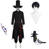 Kpop Demon Hunters Boys Group Saja Boys Jinu Cosplay Kostüm Set
