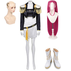 Mira Gold Outfits schwarz Girlgroup Superstar Dämonenjägerin Mira Cosplay Kostüm