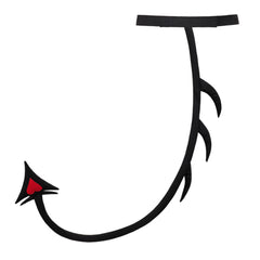 Lucifer Hazbin Hotel Lucifer Morningstar Schwanz Cosplay Requisite