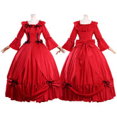 May I Ask for One Final Thing? Scarlet El Vandimion rot Kleid Cosplay Kostüm