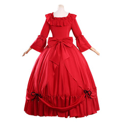 May I Ask for One Final Thing? Scarlet El Vandimion rot Kleid Cosplay Kostüm