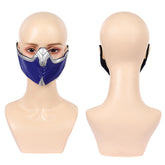 Mortal Kombat II (2026) Prinzessin Kitana blau Maske Cosplay Requisite
