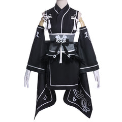 NieR: Automata - 2B Kimono Cosplay Kostüm Halloween Karneval Outfits