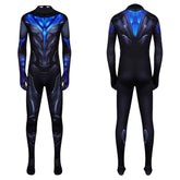 Nightwing Jumpsuit Batman Dick Grayson Cosplay Kostüm Halloween Karneval Outfits