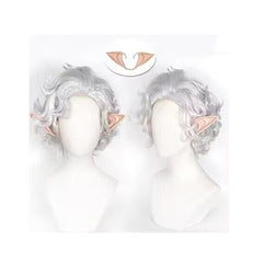 Astarion Perücke Baldur's Gate 3 Hochelfen-Schurke Cosplay Perücke Cosplay Requisite