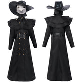 Herren Steampunk Gotik Plague Doctor Pestartz Pest Doktor Cosplay Kostüm Version C