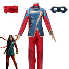 Kamala Khan Cosplay Kostüme Outfits Halloween Karneval Anzug