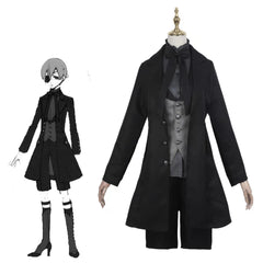 Black Butler Sebastian Michaelis Uniform Cosplay Halloween Karneval Kostüm