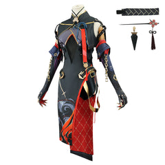 Wuthering Waves Yinlin Kostüm Set Cosplay Outfits