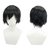 Olruggio schwarz kurz Perücke Witch Hat Atelier Olruggio Cosplay Perücke