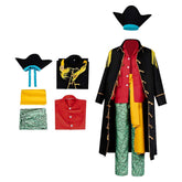 One Piece Kapitän Marshall·D·Teach Kostüm SET Cosplay Halloween Karneval Outfits
