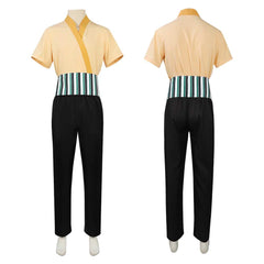 One Piece Roronoa Zoro Cosplay Kostüm Set Halloween Karneval Outfits