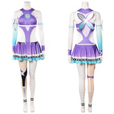 Psylocke lila Outfit MV-Rivals Psylocke Cosplay Kostüm
