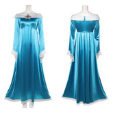 Super Mario Rosalina Cosplay Kostüm blau Kleid