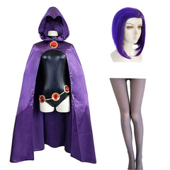 Teen Titans Raven Rachel Roth Cosplay Kostüm