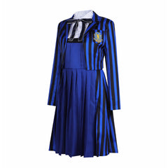 The Addams Family Enid Sinclair blau Schuluniform Cosplay Halloween Karneval Kostüm
