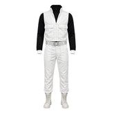 The Hunger Games: Sunrise on the Reaping Haymitch Abernathy weiß Cosplay Kostüm Set