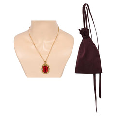 The Sandman Dreamstone Halskette Morpheus Ruby Sandsack Cosplay Requisite