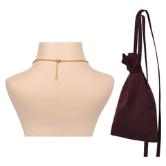 The Sandman Dreamstone Halskette Morpheus Ruby Sandsack Cosplay Requisite