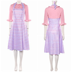 Wicked Glinda rosa Kleid Dienstmädchen Cosplay Kostüm Outfits