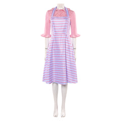 Wicked Glinda rosa Kleid Dienstmädchen Cosplay Kostüm Outfits