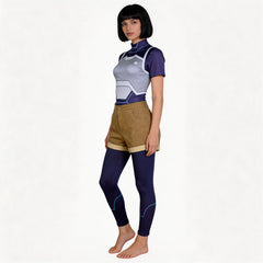Zoe Thompson blau Kostüm Set Invincible Tech Jacket Cosplay Outfit