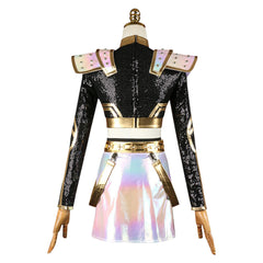 Zoey Golden Kostüm Girlgroup Superstar Dämonenjägerin Zoey Cosplay Outfits