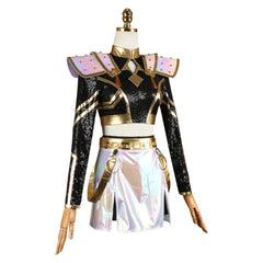 Zoey Golden Kostüm Girlgroup Superstar Dämonenjägerin Zoey Cosplay Outfits