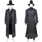 Abby Saja schwarz Kostüm Set K-Pop: Demon Hunters Boys Group Saja Boys Abby Outfits