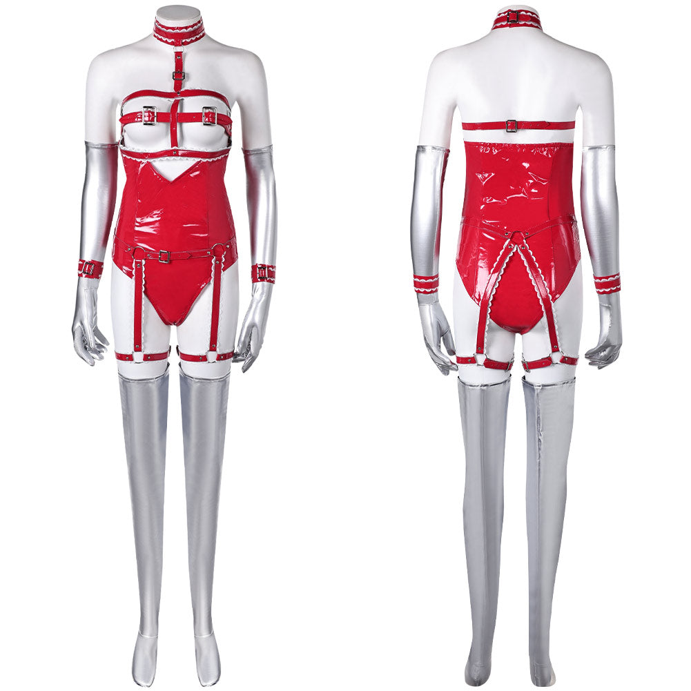 Ada Wong rot Jumpsuit Resident Evil 4 Ada Wong Cosplay Outfits